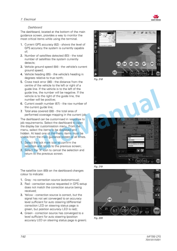 Massey Ferguson MF700 CFS Planter Workshop Service Manual 7041911M91-5