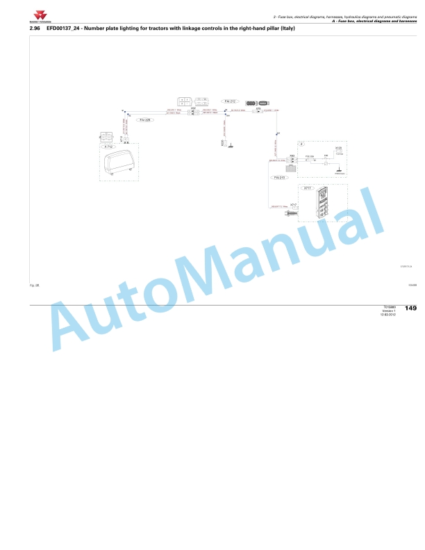 Massey Ferguson MF7600 Series Tractors Workshop Service Manual 4373228M4-2