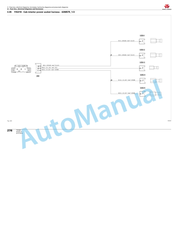 Massey Ferguson MF7600 Series Tractors Workshop Service Manual 4373228M4-3