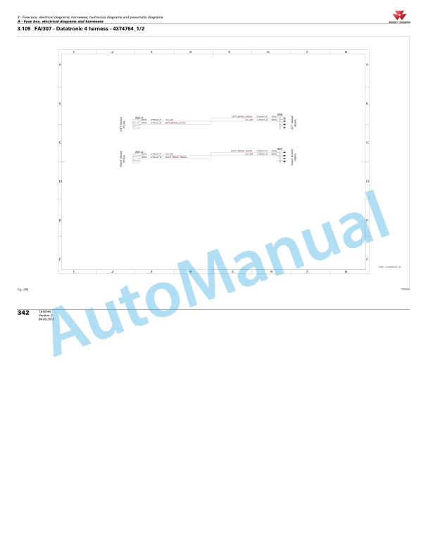 Massey Ferguson MF7600 Series Tractors Workshop Service Manual 4373228M4-4