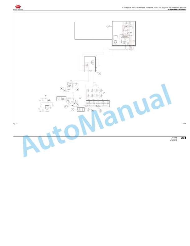 Massey Ferguson MF7600 Series Tractors Workshop Service Manual 4373228M4-5