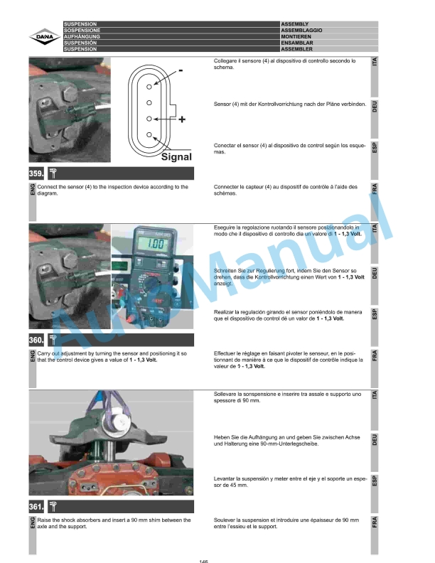 Massey Ferguson MF7600 Workshop Service Manual 4373215M3-4
