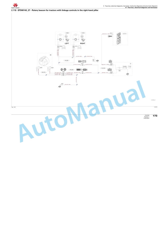 Massey Ferguson MF7600 Workshop Service Manual 4373228M3-2
