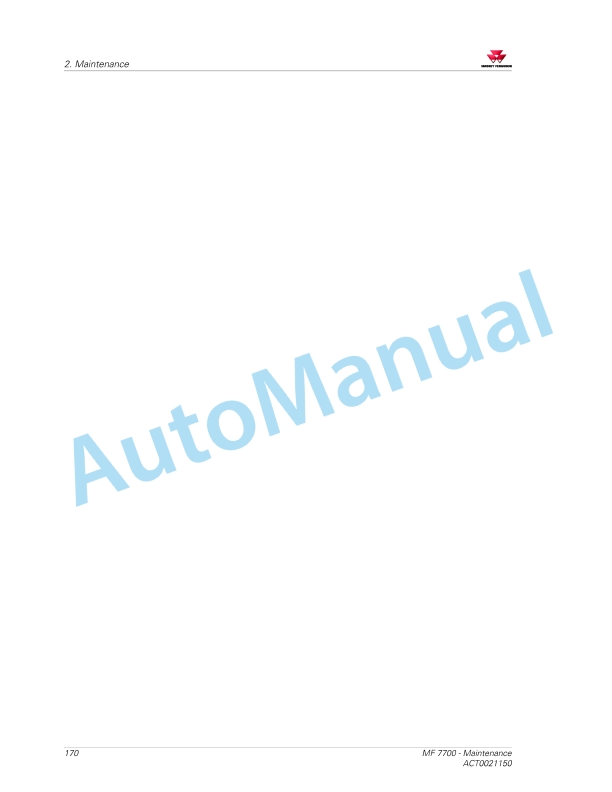Massey Ferguson MF7700 Series Tractors Operators Manual ACT0021150-5