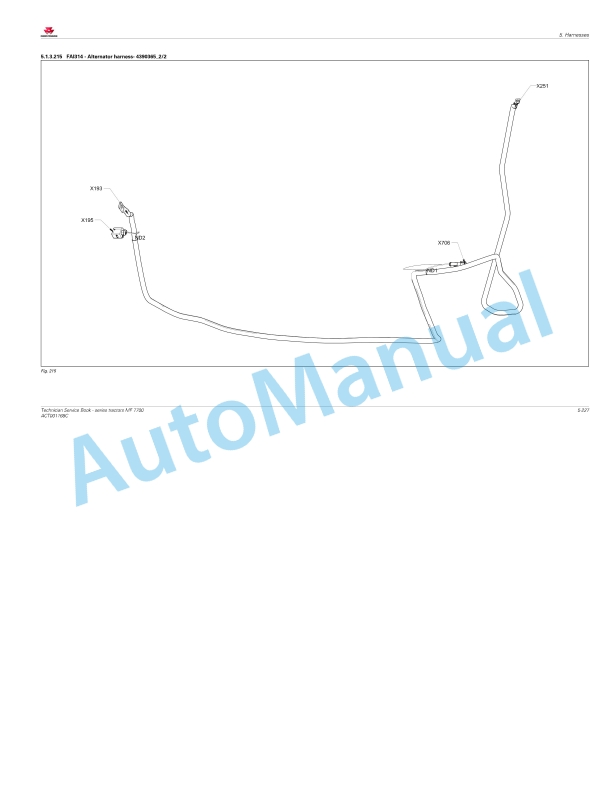 Massey Ferguson MF7700 Series Tractors Workshop Service Manual ACT001168C-5
