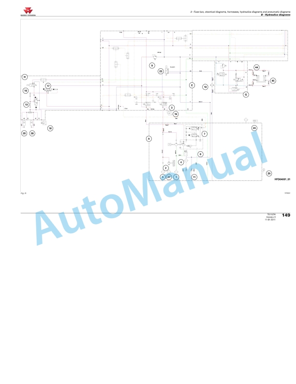 Massey Ferguson MF8600 T4i Series Tractors Workshop Service Manual 4346908M3-5