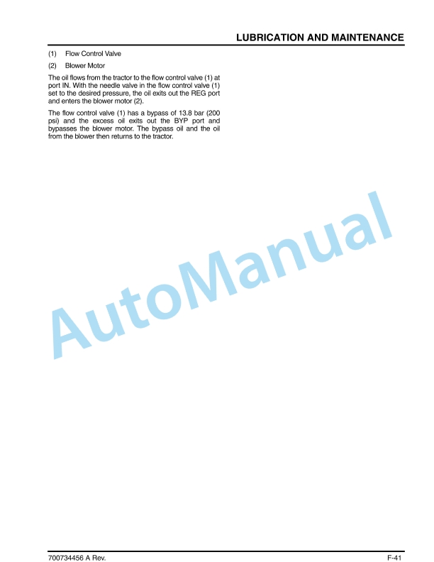Massey Ferguson MF8700 Planter Operator Manual 700734456A-4