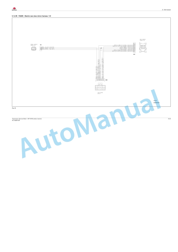 Massey Ferguson MF8700 Series Tractors Workshop Service Manual ACT000616B-3
