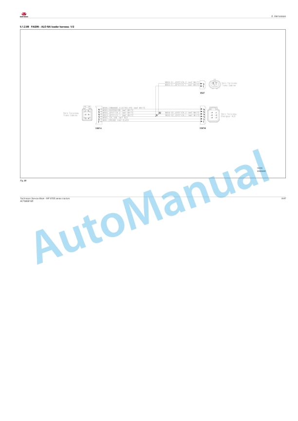 Massey Ferguson MF8700 Series Tractors Workshop Service Manual ACT000616B-5