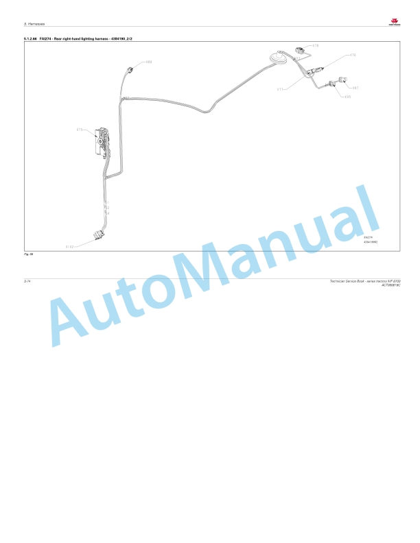 Massey Ferguson MF8700 Series Tractors Workshop Service Manual ACT000616C-4