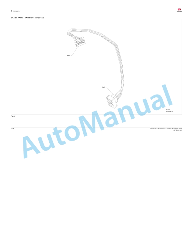 Massey Ferguson MF8700 Series Tractors Workshop Service Manual ACT000616C-5