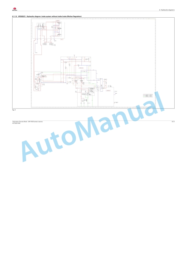 Massey Ferguson MF8700 Series Tractors Workshop Service Manual ACT0031240-4