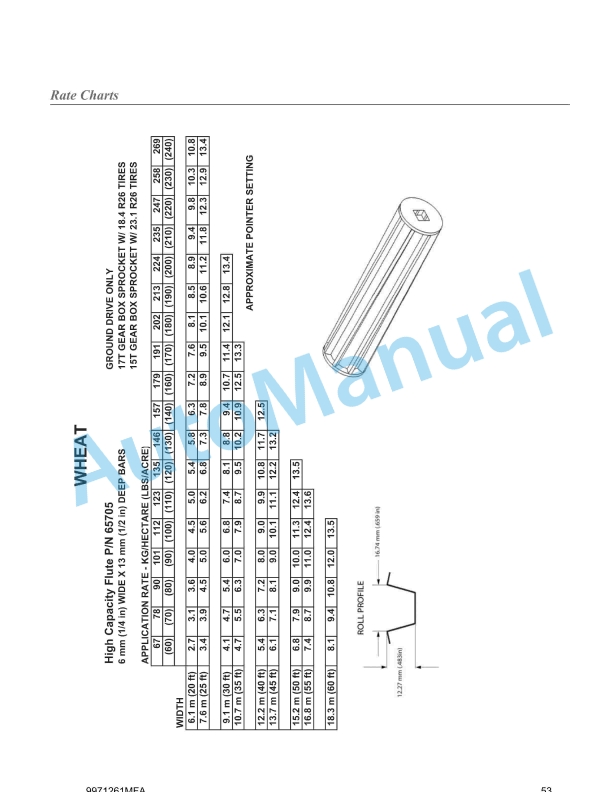 Massey Ferguson MF9000 280 And 335 Bushel Air System Operator Manual 9971261MEA-5