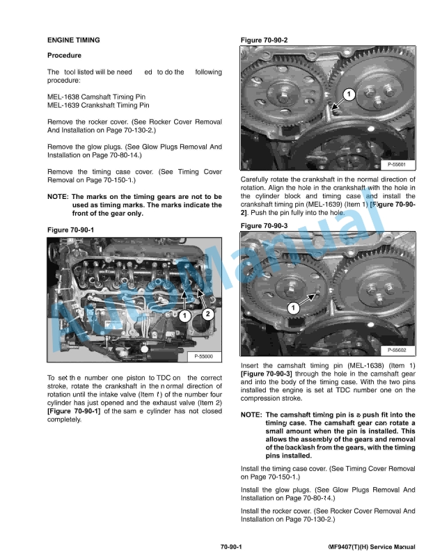 Massey Ferguson MF9306(T)(H), MF9407T, MF9407H Service Manual 1857780M1-5