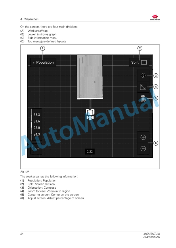 Massey Ferguson Momentum Planter Operators Manual ACW8965080-2