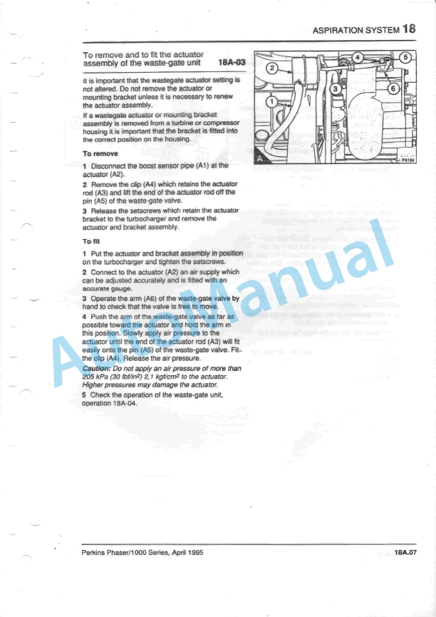 Massey Ferguson Perkins 1000 Series Diesel Engines Workshop Manual-2
