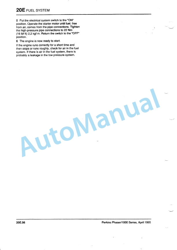 Massey Ferguson Perkins 1000 Series Diesel Engines Workshop Manual-4