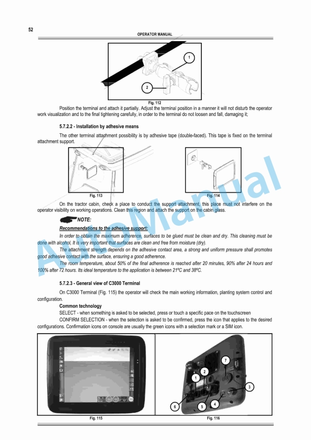 Massey Ferguson Pneumatic MF 500 Series Versions H-HF-V Planter Spreader Operator Manual 7044905M1-2
