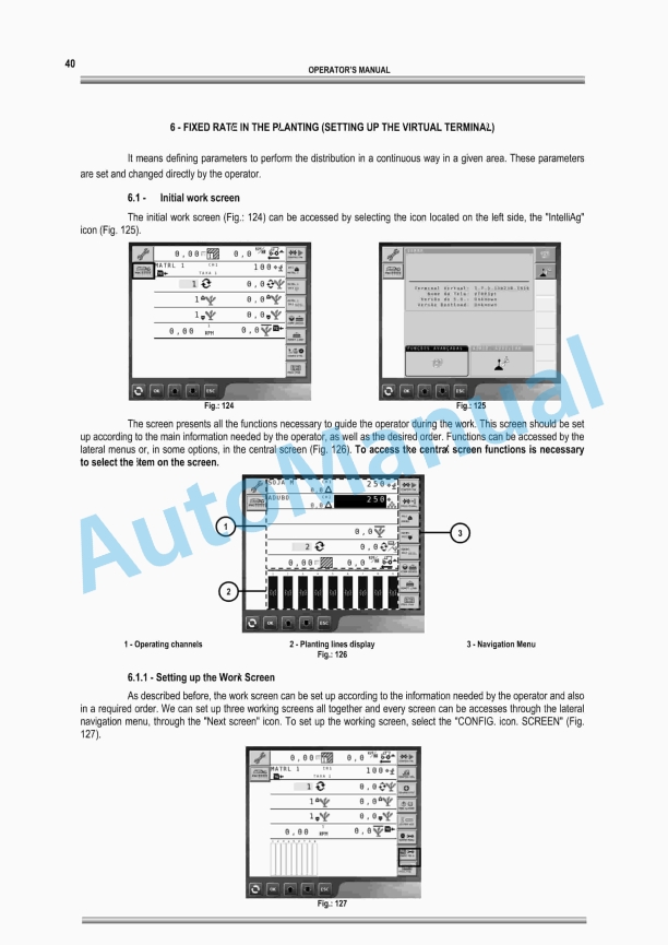 Massey Ferguson Variable Rate Operators Manual 7044922M111-2