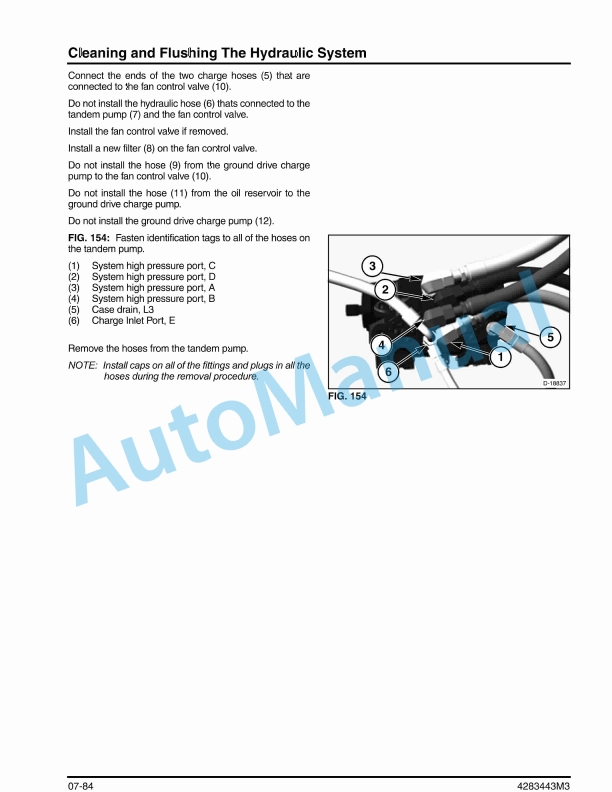 Massey Ferguson WR9735, WR9740, WR9760, WR9770 Windrower Tractor Service Manual 4283443M3 2 Massey Ferguson WR9735, WR9740, WR9760, WR9770 Windrower Tractor Service Manual 4283443M3 - Image 2
